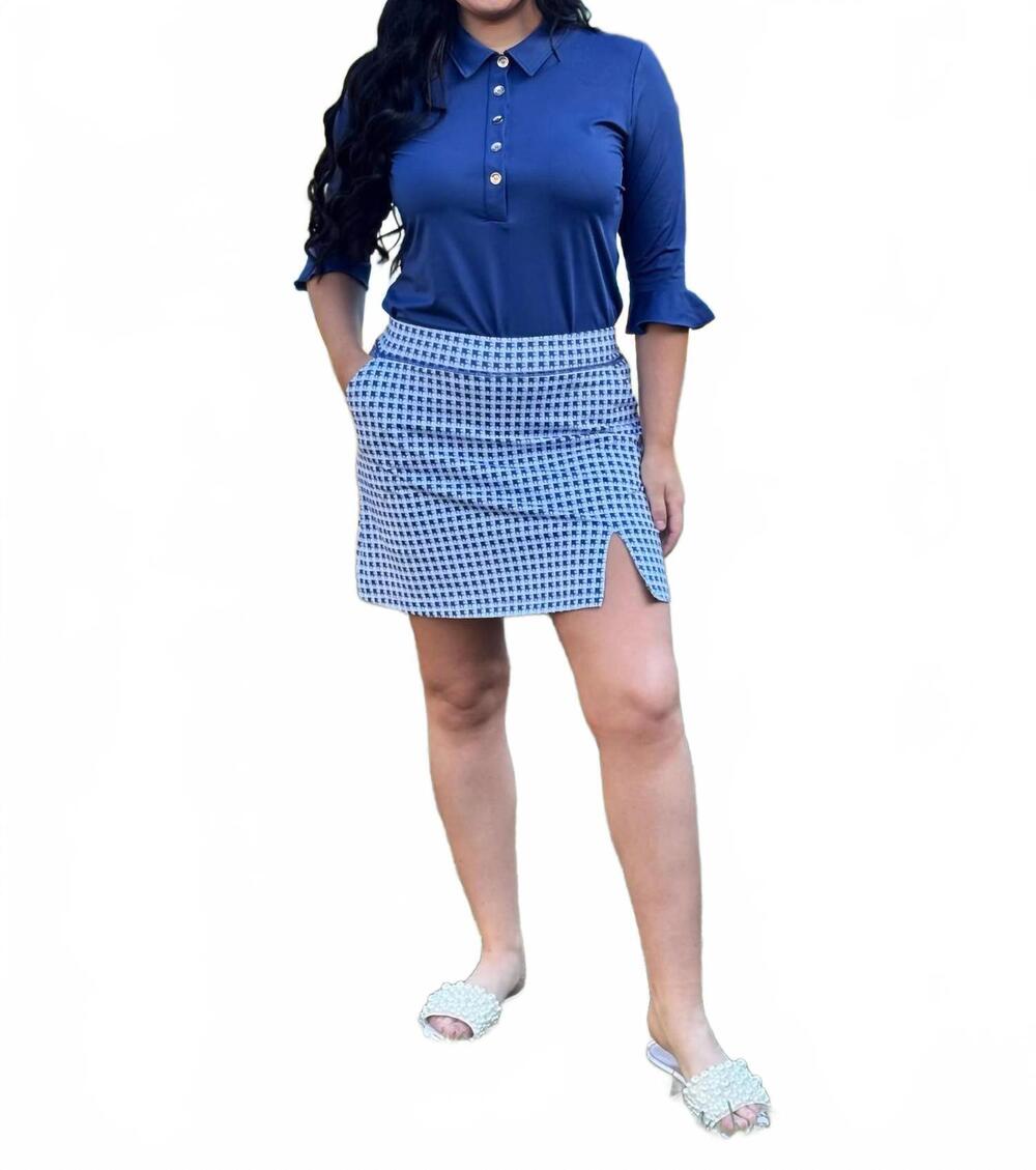 NEW ANA CLARE alex skort in coco